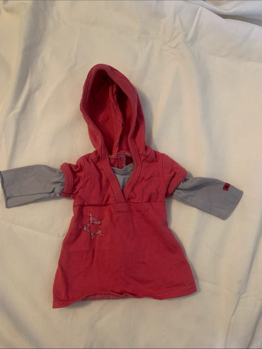 American Girl Star Hoodie Outfit Top